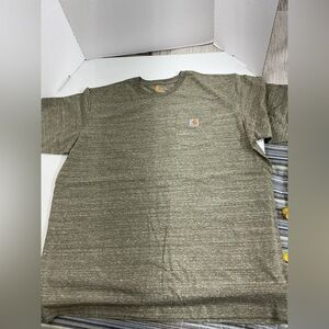 Carhartt Men's Heathered Olive Short Sleeve Tee